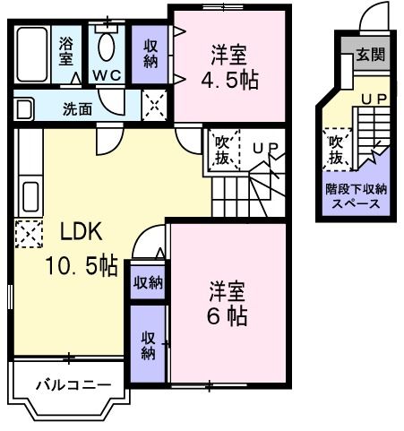 シェモアの間取り