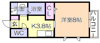 ベルネージュIIの間取り