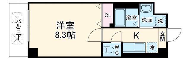 Cion NISHIKUJYOの間取り