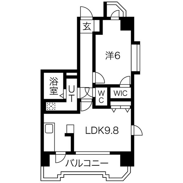 サンヴァーリオ新田駅前VIの間取り