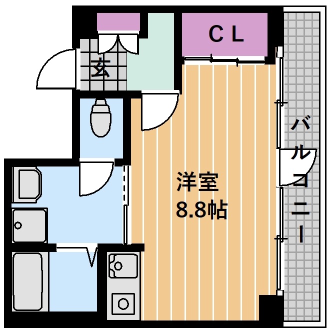 ゴキソ224ビルの間取り