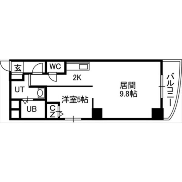 プルミエール札幌の間取り