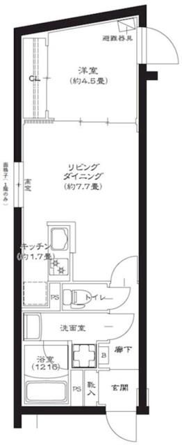 ＧＥＮＯＶＩＡ池袋の間取り