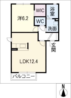 コンフォールカーサＢの間取り