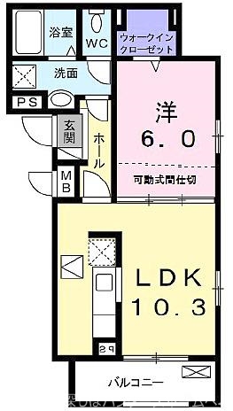 エレガントコーエイIIの間取り