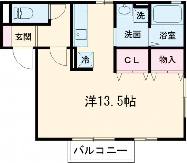 三重郡川越町大字豊田のアパートの間取り