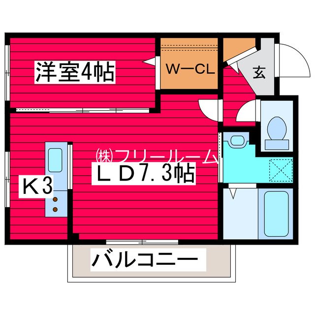 gare福住の間取り