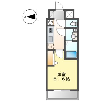 プレサンス名古屋駅ゲートの間取り