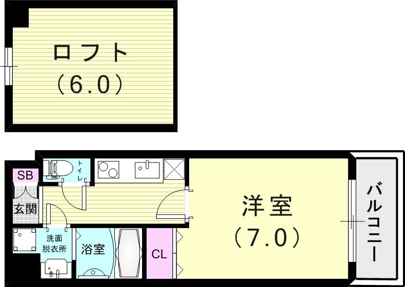 サンシャインレジデンスの間取り