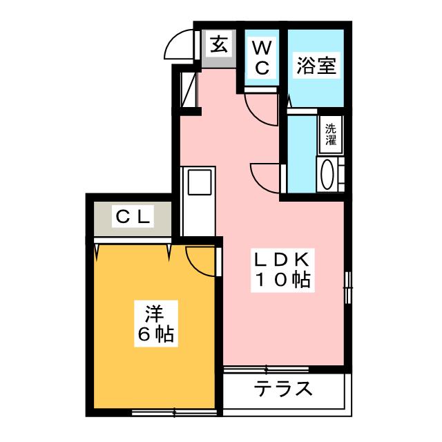 ツインシティー大池　Ｂ棟の間取り