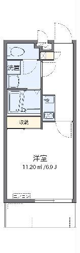 中頭郡読谷村字波平のマンションの間取り