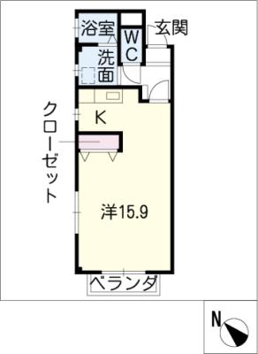 アルテール弥富の間取り