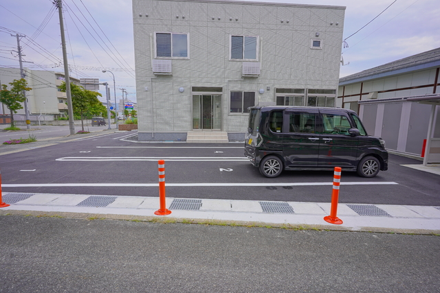 【モーゼスレイク金池の駐車場】