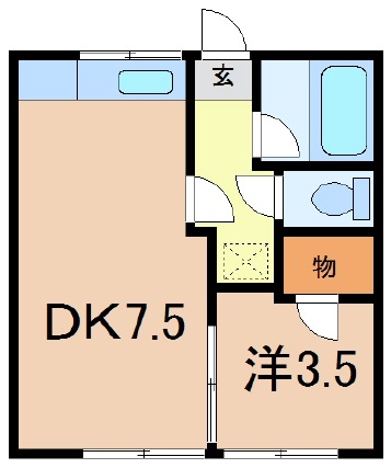 青葉東レジデンスつばきの間取り