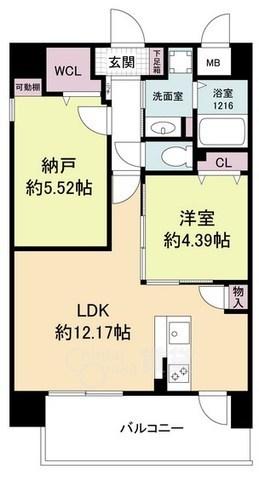 LiveCasa関目の間取り