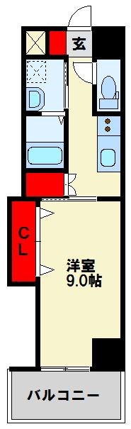 【KSK門司港コアプレイスの間取り】