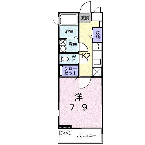 クリーク　スクエアの間取り