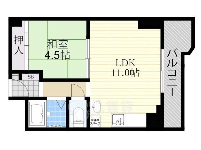 プラザ新大阪の間取り