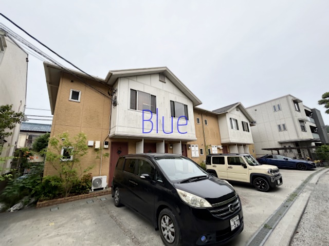 鎌倉市長谷のアパートの建物外観