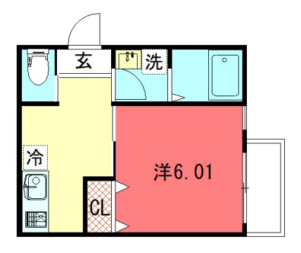 あんそれいゆ一乗寺の間取り