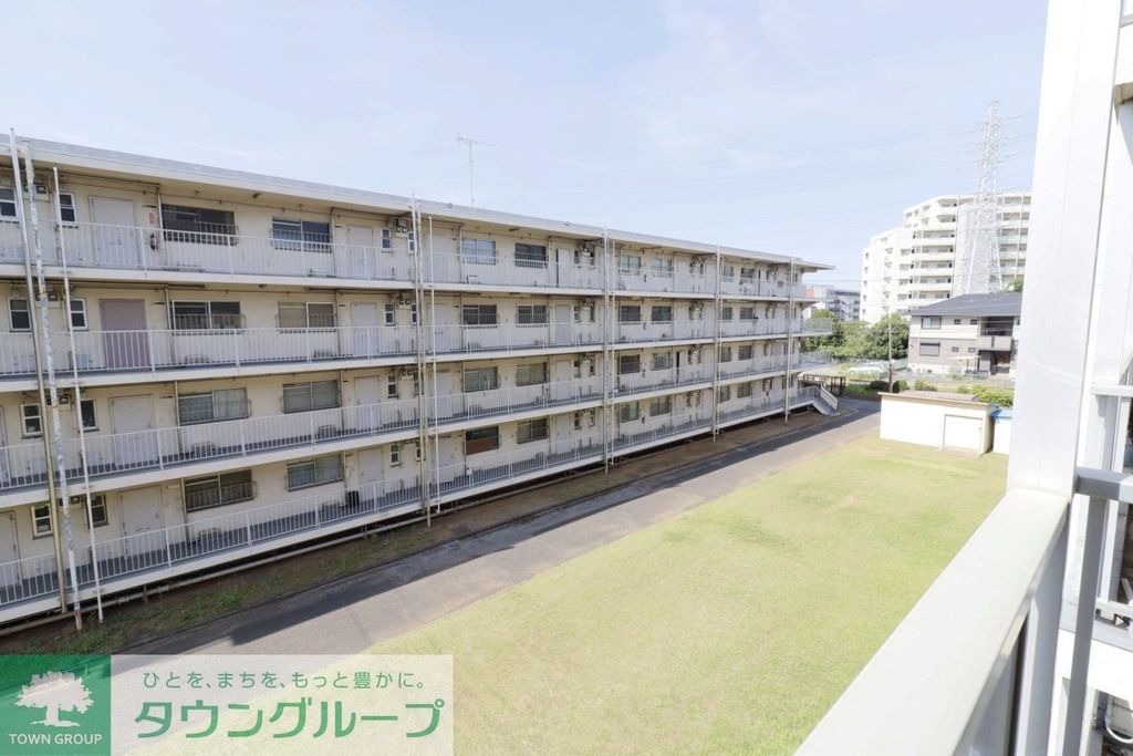 【千葉市稲毛区小中台町のマンションの眺望】