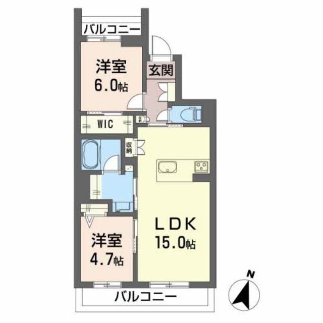 ソフィア健軍の間取り