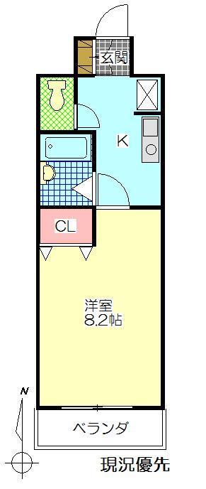 カーサ芳美IIの間取り