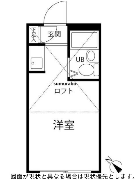 世田谷区代田のアパートの間取り