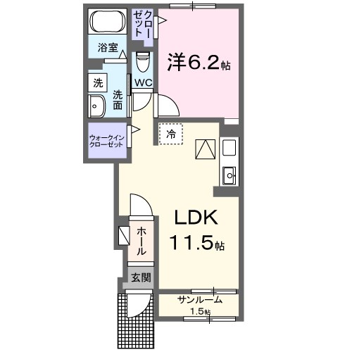 ファミールヒルズの間取り