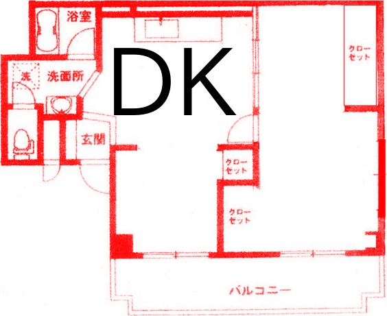 横須賀市公郷町のマンションの間取り