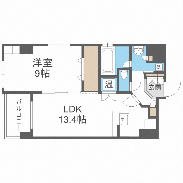 グレンパーク梅田北の間取り