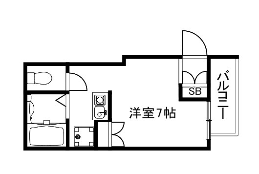 【エレガンスマンションの間取り】