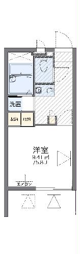 【レオパレス琵琶湖の間取り】