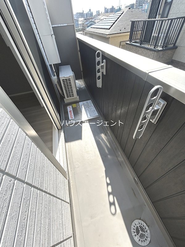バルコニー　ベランダ。※参考写真（写真は別号室）