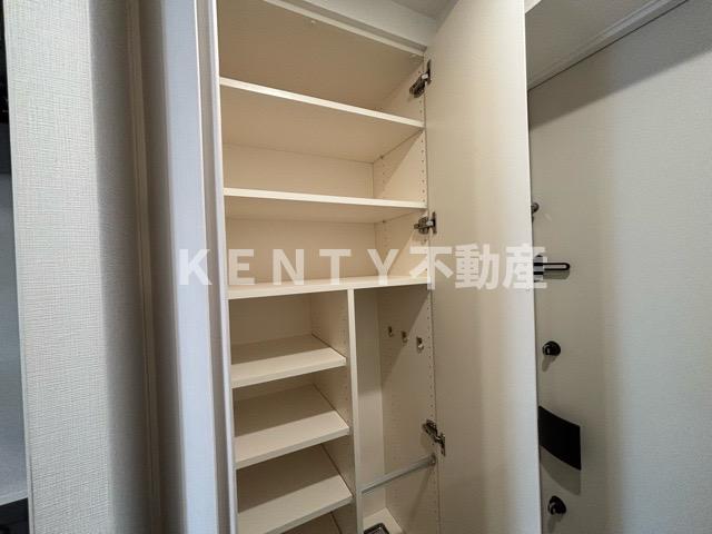 収納　収納があります