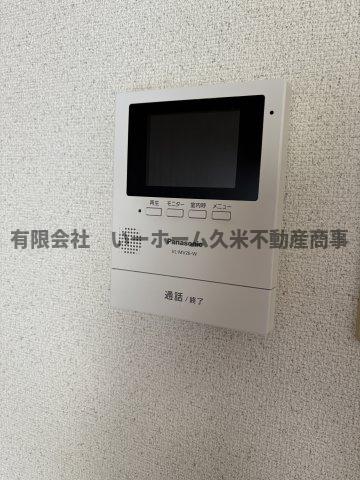 セキュリティ　モニター付きインターホン