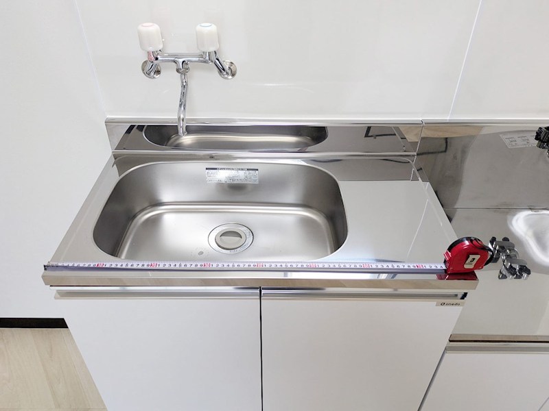 キッチン　キッチン新品に交換済み