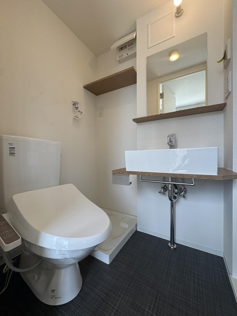 トイレ　独立洗面台あり