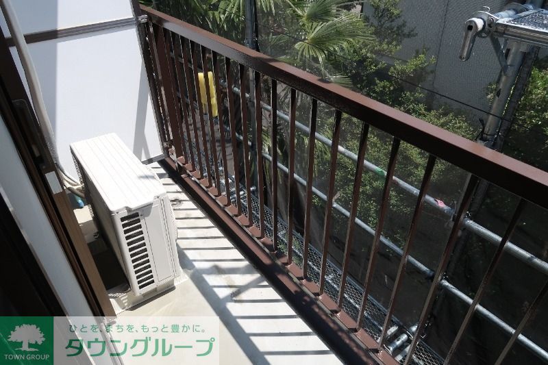 バルコニー　庭