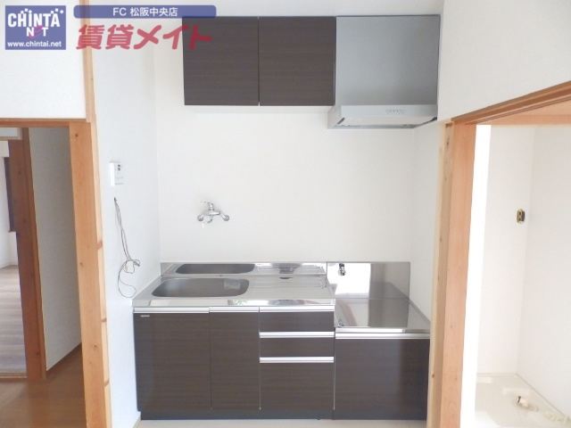 キッチン　明るいキッチン