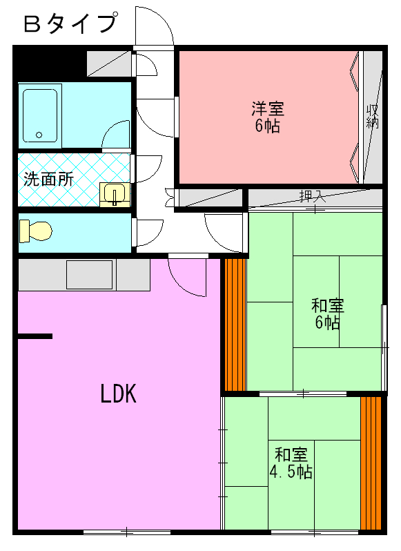 グレイス旭台_間取り_0