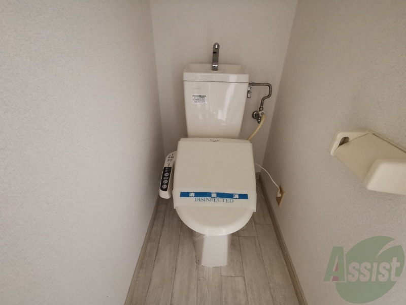 トイレ　トイレはシンプルですが綺麗で清潔感が有ります。