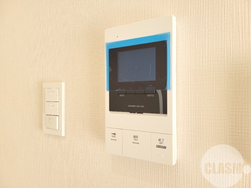 セキュリティ　来訪者が確認できるモニターホン♪