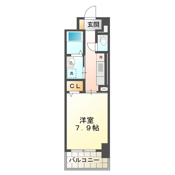 プラサーダ朝霧の間取り写真