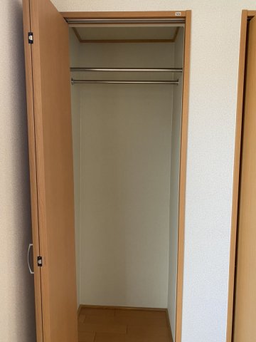 収納　クローゼット付きです