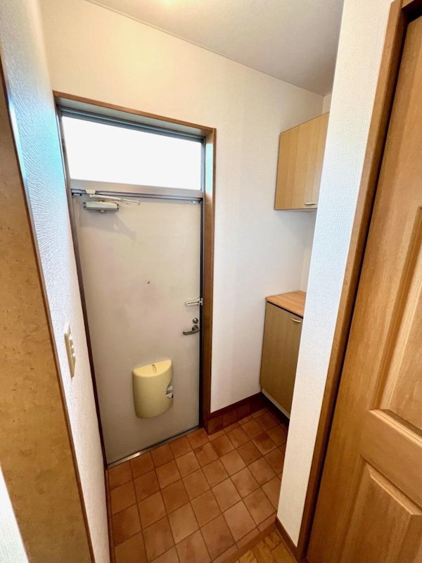 玄関　シューズボックス付きの玄関