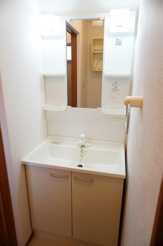 洗面設備　お掃除にも便利なシャワードレッサー