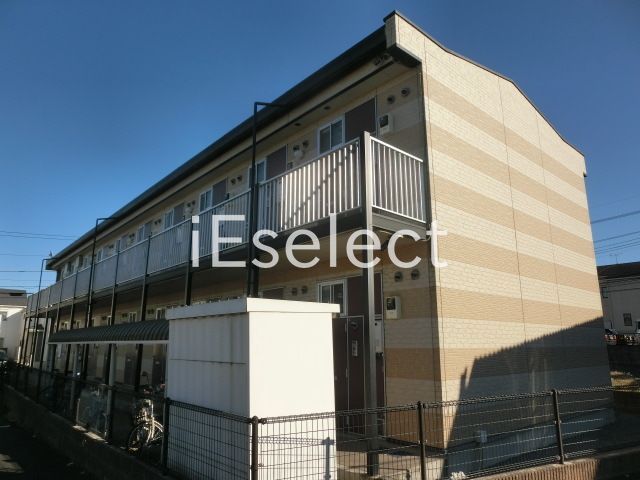 建物外観　家電付きですぐに新生活スタートできますね