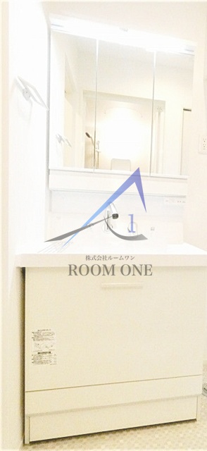 洗面設備　洗面台です。