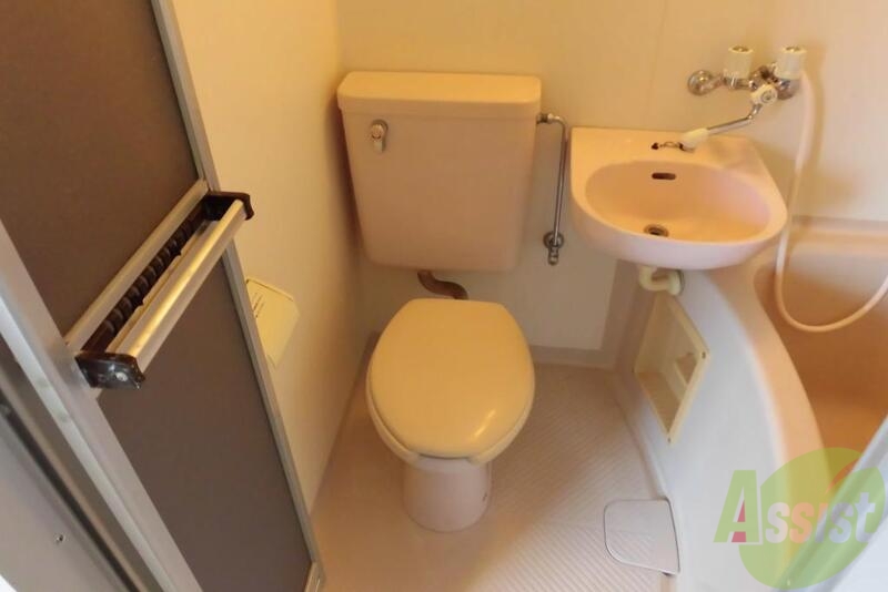 トイレ　清潔感のあるトイレです。